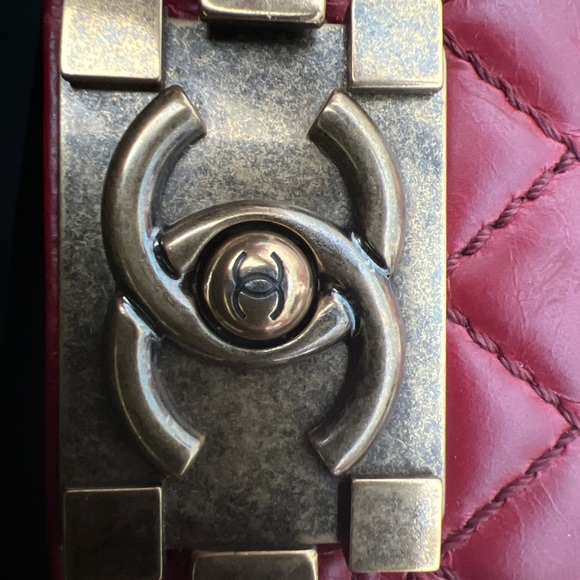 Chanel Medium Quilted Boy Bag - Picture 13 of 15